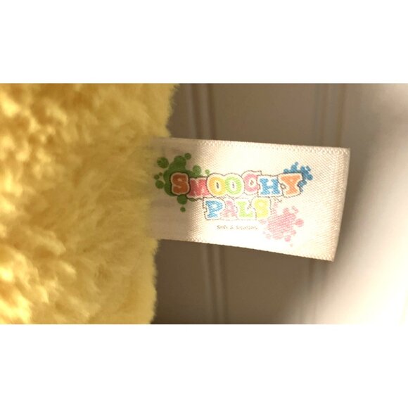 Smiley Face Fuzzy Plush Pillow 16” Tall. Smoochy Pals. - Picture 2 of 5